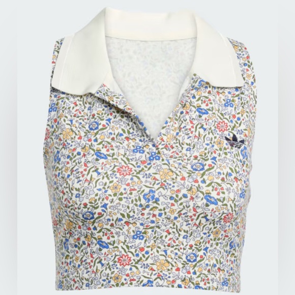 adidas Originals Tops - ADIDAS ORIGINALS X LIBERTY LONDON Polo